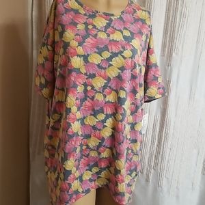Pink/Yellow/Red Lularoe Irma. NWT